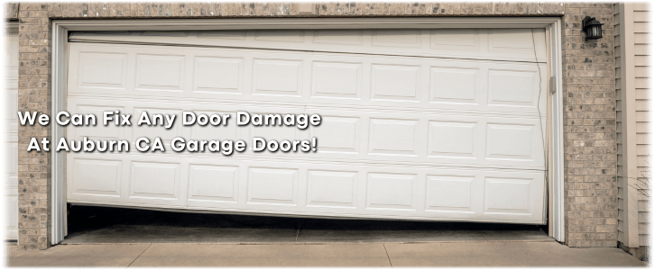 Garage Door Off Track In Auburn CA